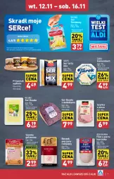 Gazetka promocyjna Aldi - Pełna oferta - Gazetka - ważna od 16.11 do 16.11.2024 - strona 9 - produkty: Piec, Kurczak, Ser, Filet z piersi kurczaka, Szynka, Camembert, Boczek, Gouda, Boczek pieczony