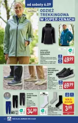 Gazetka promocyjna Aldi - Artykuły przemysłowe i tekstylia - Gazetka - ważna od 06.09 do 06.09.2025 - strona 12 - produkty: Por, Buty, Kurtka, Karp, Dres, Wełna, Kurtka softshell, Sport, Spodnie, Spodnie dresowe, Fa