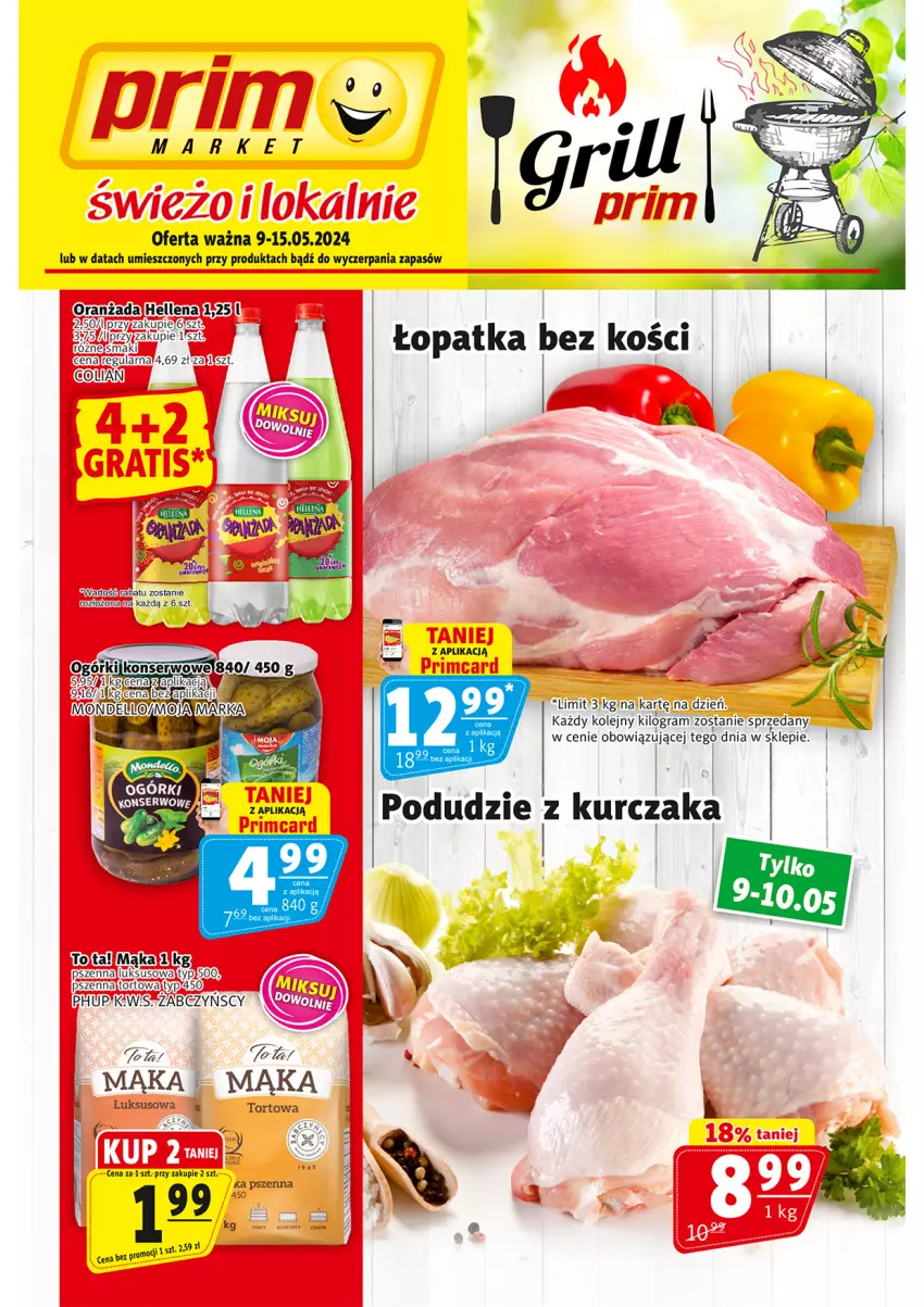 Gazetka promocyjna Prim Market - ważna 09.05 do 15.05.2024 - strona 1 - produkty: Gra, Hellena, Mąka, Olej