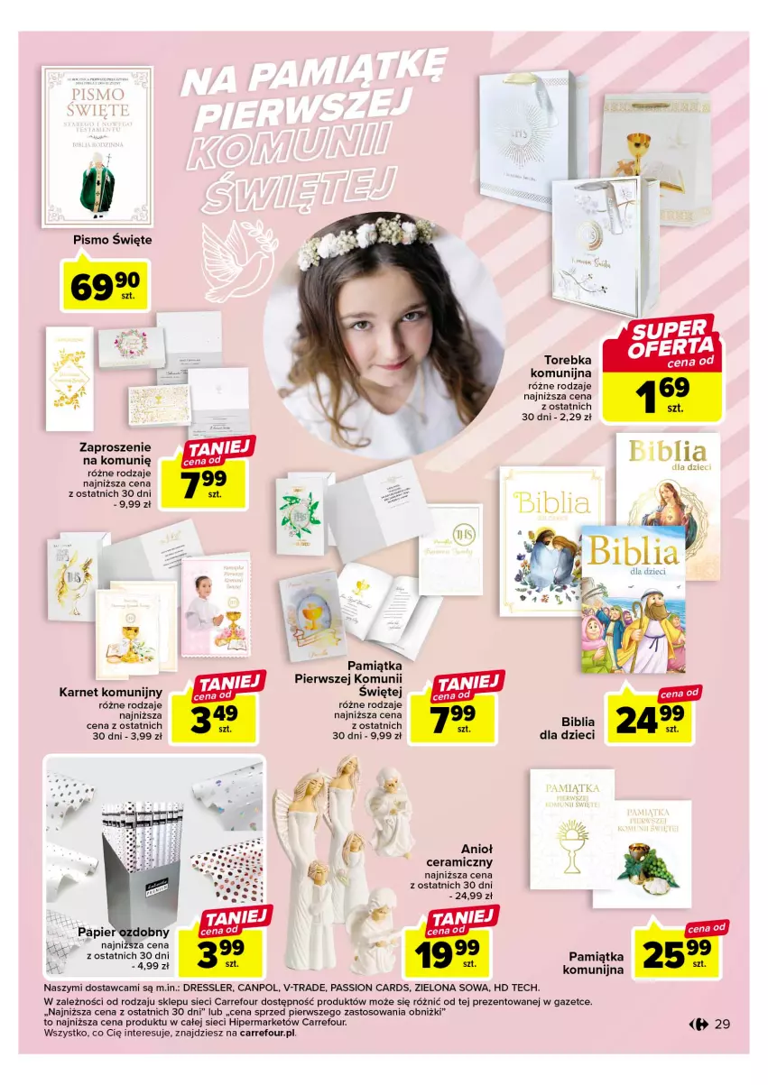 Gazetka promocyjna Carrefour - Gazetka Carrefour - ważna 11.04 do 22.04.2023 - strona 31 - produkty: Canpol, Dres, Dzieci, Torebka