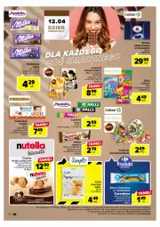 Gazetka promocyjna Carrefour - Gazetka Carrefour - Gazetka - ważna od 22.04 do 22.04.2023 - strona 8 - produkty: Ciastka, Nutella, Cukier, Wawel, Czekolada, Baton, Cukierki, Halls, Kinder, Kokos