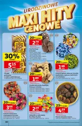 Gazetka promocyjna Auchan - Gazetka 30 Lat Hipermarket Auchan - Gazetka - ważna od 20.05 do 20.05.2026 - strona 18 - produkty: Ciastka, Cukier, Dr Gerard, Chrupki, Cukierki nadziewane, Galaretki, Cukierki, Gala, Fa