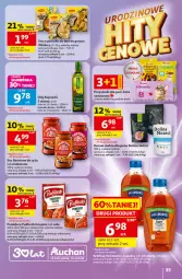 Gazetka promocyjna Auchan - Gazetka 30 Lat Hipermarket Auchan - Gazetka - ważna od 20.05 do 20.05.2026 - strona 35 - produkty: Ketchup, Makaron, Dawtona, Kujawski, Sos, Ryż, Gra, Winiary, Sałat, Przysmaki, Pudliszki, Olej, Pomidory, Fa