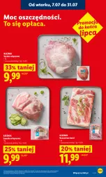 Gazetka promocyjna Lidl - Gazetka ważna od 16.07 do 18.07 - Gazetka - ważna od 18.07 do 18.07.2026 - strona 11 - produkty: Szynka wieprzowa, Boczek bez kości, Szynka, Boczek