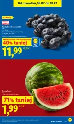 Gazetka promocyjna Lidl - Gazetka ważna od 16.07 do 18.07 - Gazetka - ważna od 18.07 do 18.07.2026 - strona 13 - produkty: Arbuz