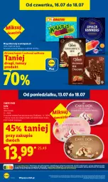 Gazetka promocyjna Lidl - Gazetka ważna od 16.07 do 18.07 - Gazetka - ważna od 18.07 do 18.07.2026 - strona 18 - produkty: Carte d'Or, Lody