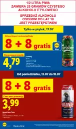 Gazetka promocyjna Lidl - Gazetka ważna od 16.07 do 18.07 - Gazetka - ważna od 18.07 do 18.07.2026 - strona 22 - produkty: Gra, Carlsberg, Harnaś