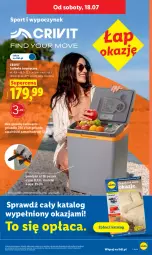 Gazetka promocyjna Lidl - Gazetka ważna od 16.07 do 18.07 - Gazetka - ważna od 18.07 do 18.07.2026 - strona 43 - produkty: Por, Gra, Lodówka, Sport, Grafika
