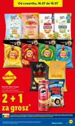 Gazetka promocyjna Lidl - Gazetka ważna od 16.07 do 18.07 - Gazetka - ważna od 18.07 do 18.07.2026 - strona 5 - produkty: Chipsy, Chrupki
