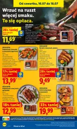 Gazetka promocyjna Lidl - Gazetka ważna od 16.07 do 18.07 - Gazetka - ważna od 18.07 do 18.07.2026 - strona 52 - produkty: Kurczak, Gra, Jogurt, Polędwiczki z kurczaka, Boczek, Grill, Grafika