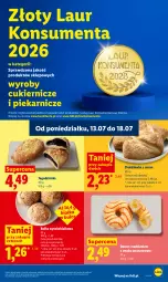 Gazetka promocyjna Lidl - Gazetka ważna od 16.07 do 18.07 - Gazetka - ważna od 18.07 do 18.07.2026 - strona 55 - produkty: Sok, Ser, Cukier, Ananas, Laur, Donut, Bułka, Jagodzianka