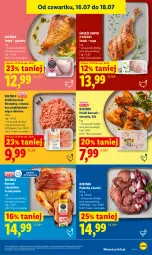 Gazetka promocyjna Lidl - Gazetka ważna od 16.07 do 18.07 - Gazetka - ważna od 18.07 do 18.07.2026 - strona 59 - produkty: Piec, Kurczak, Mięso mielone, Podroby z kaczki, Mięso
