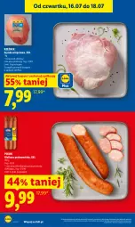Gazetka promocyjna Lidl - Gazetka ważna od 16.07 do 18.07 - Gazetka - ważna od 18.07 do 18.07.2026 - strona 6 - produkty: Szynka wieprzowa, Kiełbasa podwawelska, Wawel, Szynka, PIKOK, Kiełbasa
