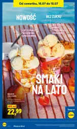 Gazetka promocyjna Lidl - Gazetka ważna od 16.07 do 18.07 - Gazetka - ważna od 18.07 do 18.07.2026 - strona 68 - produkty: Ser, Mascarpone, Tera, Lody