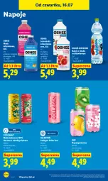 Gazetka promocyjna Lidl - Gazetka ważna od 16.07 do 18.07 - Gazetka - ważna od 18.07 do 18.07.2026 - strona 72 - produkty: Lemoniada, Ananas, Napoje, Napój gazowany, Kubuś Waterrr, Oshee, Kubuś, Arbuz, Woda, Napój, Magnez, Kokos, Grejpfrut