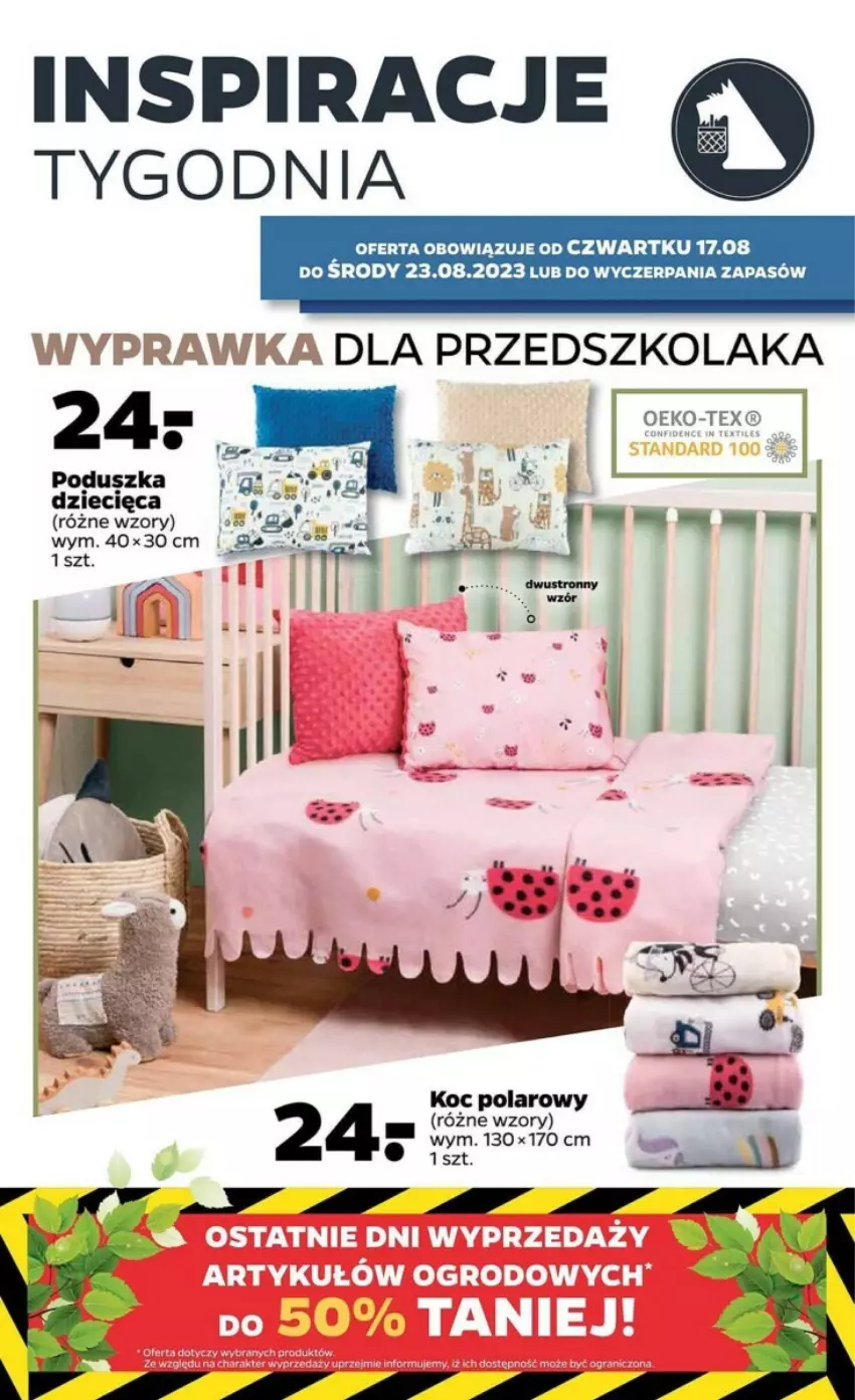 Gazetka promocyjna Netto - ważna 17.08 do 23.08.2023 - strona 4 - produkty: Dzieci, Koc, Poduszka