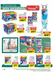 Gazetka promocyjna Carrefour - Gazetka - ważna od 28.01 do 28.01.2024 - strona 17 - produkty: Pur, Mop, Rama, Vileda, Wkład do mopa