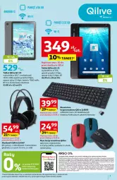 Gazetka promocyjna Auchan - Gazetka Qilive BY AUCHANLAB Hipermarket Auchan - Gazetka - ważna od 13.09 do 13.09.2023 - strona 7 - produkty: Top, Ser, Gra, Słuchawki, Klawiatura, Mikrofon, Tablet, Kosz, Mysz bezprzewodowa, Silan, Kontroler, Mysz, Bateria, Fa