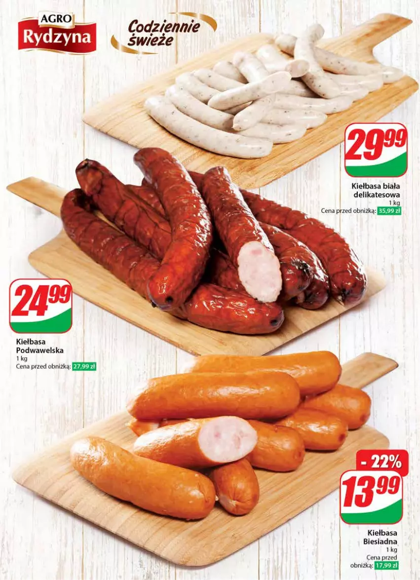 Gazetka promocyjna Dino - Gazetka 39 / 2024 - ważna 25.09 do 01.10.2024 - strona 26 - produkty: Kiełbasa, Kiełbasa biała, Kiełbasa podwawelska, Wawel