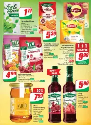 Gazetka promocyjna Dino - Gazetka 39 / 2024 - Gazetka - ważna od 01.10 do 01.10.2024 - strona 7 - produkty: Herbaciany ogrod, Herbata czarna, Fusion, Lipton, Syrop, Herbata, Napój, Ogród, Mięta, Herbapol, Imbir, Fa