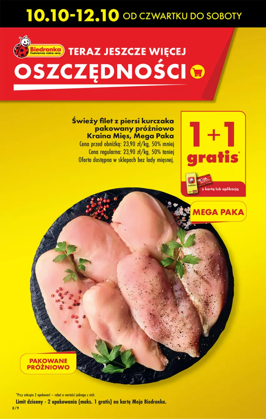 Gazetka promocyjna Biedronka - Od czwartku - ważna 10.10 do 16.10.2024 - strona 8 - produkty: Dron, Filet z piersi kurczaka, Gra, Kurczak, Tera