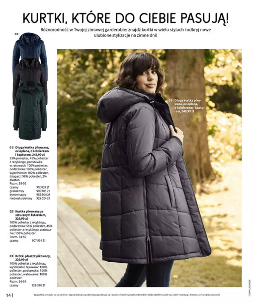 Gazetka promocyjna Bonprix - NA LISTĘ ŻYCZEŃ - ważna 16.12.2025 do 26.01.2026 - strona 16 - produkty: Dres, Gra, HP, Płaszcz