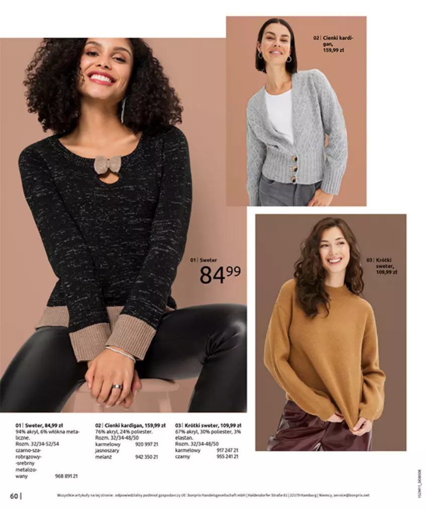 Gazetka promocyjna Bonprix - NA LISTĘ ŻYCZEŃ - ważna 16.12.2025 do 26.01.2026 - strona 62 - produkty: Kardigan