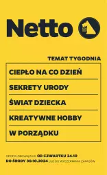 Gazetka promocyjna Netto - Akcesoria i dodatki - Gazetka - ważna od 30.10 do 30.10.2024 - strona 1 - produkty: Por, Kret, Hobby