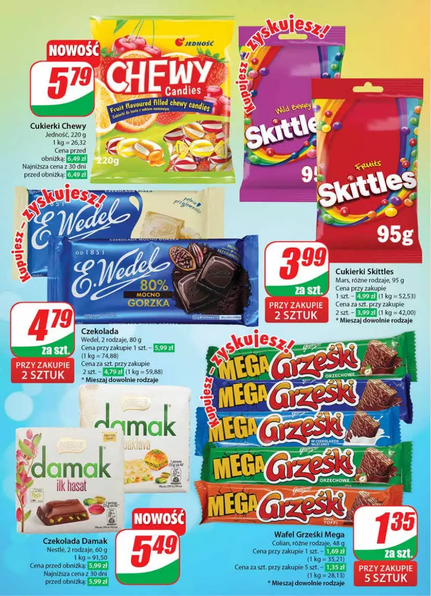 Gazetka promocyjna Dino - Gazetka 30 / 2024 - ważna 24.07 do 30.07.2024 - strona 6 - produkty: Cukier, Cukierki, Czekolada, Mars