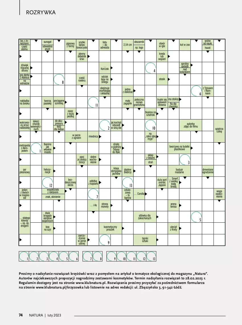 Gazetka promocyjna Drogerie Natura - Gazetka Drogerie Natura - ważna 01.02 do 28.02.2023 - strona 74 - produkty: Dres, Fa, Garnier, Olej