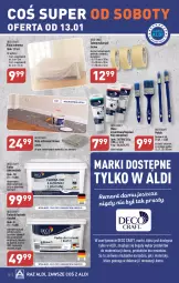 Gazetka promocyjna Aldi - Artykuły przemysłowe i tekstylia - Gazetka - ważna od 13.01 do 13.01.2024 - strona 10 - produkty: Piec, Mata ochronna, Klej, Lakier, Masa szpachlowa, LG, Fa