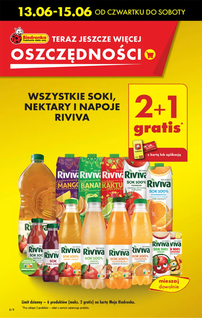 Gazetka promocyjna Biedronka - Od czwartku - ważna 13.06 do 19.06.2024 - strona 10 - produkty: Dron, Gra, Napoje, Nektar, Sok, Tera