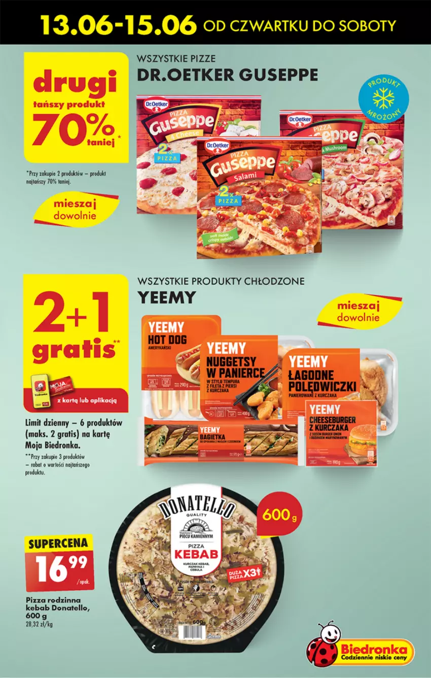 Gazetka promocyjna Biedronka - Od czwartku - ważna 13.06 do 19.06.2024 - strona 33 - produkty: Bagietka, Dron, Gra, Kebab, Kurczak, Pizza