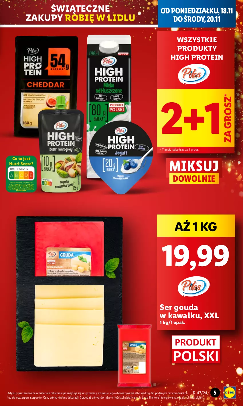 Gazetka promocyjna Lidl - GAZETKA - ważna 18.11 do 20.11.2024 - strona 7 - produkty: Gouda, Kawa, Ser, Wazon