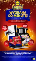 Gazetka promocyjna Lidl - GAZETKA - Gazetka - ważna od 20.11 do 20.11.2024 - strona 3 - produkty: Konsola, Top, Gra, Robot, Mola, PlayStation 5, PlayStation, Samsung