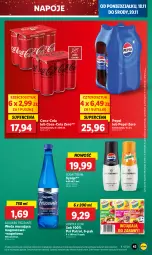 Gazetka promocyjna Lidl - GAZETKA - Gazetka - ważna od 20.11 do 20.11.2024 - strona 49 - produkty: Sok, Mus, Coca-Cola, Napoje, Leon, Pepsi, Syrop, Woda, Psi Patrol, Magnez, Hortex