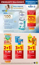 Gazetka promocyjna Lidl - GAZETKA - Gazetka - ważna od 20.11 do 20.11.2024 - strona 55 - produkty: Mus, Gra, Gerber, BoboVita, NAN Optipro, Dzieci, Nestlé