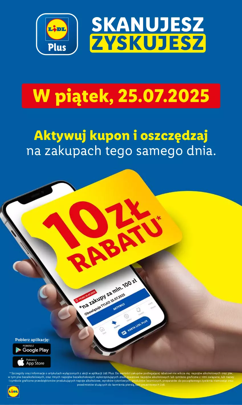 Gazetka promocyjna Lidl - GAZETKA - ważna 24.07 do 26.07.2025 - strona 10 - produkty: Gra, Karmi, Napoje, Znicz