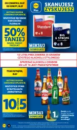 Gazetka promocyjna Lidl - GAZETKA - Gazetka - ważna od 26.07 do 26.07.2025 - strona 12 - produkty: Piwa, Gra, Papier, Ręcznik, Ręczniki papierowe, Flora
