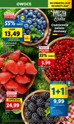 Gazetka promocyjna Lidl - GAZETKA - Gazetka - ważna od 26.07 do 26.07.2025 - strona 19 - produkty: Por, Gra, Truskawki, Jeżyny, Porzeczki czerwone, Owoce