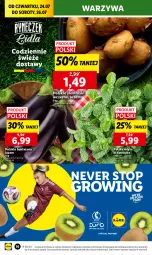 Gazetka promocyjna Lidl - GAZETKA - Gazetka - ważna od 26.07 do 26.07.2025 - strona 20 - produkty: Warzywa, Top, Ziemniaki, Mięta