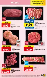 Gazetka promocyjna Lidl - GAZETKA - Gazetka - ważna od 26.07 do 26.07.2025 - strona 27 - produkty: Carpaccio, Burger, Wołowina, Mięso