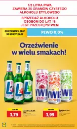 Gazetka promocyjna Lidl - GAZETKA - Gazetka - ważna od 26.07 do 26.07.2025 - strona 42 - produkty: Piwo, Limonka
