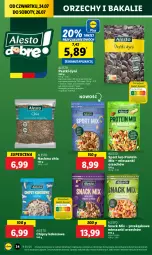 Gazetka promocyjna Lidl - GAZETKA - Gazetka - ważna od 26.07 do 26.07.2025 - strona 44 - produkty: Por, Chipsy, Chia, O nas, Sport, Pestki dyni, Kokos