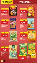 Gazetka promocyjna Lidl - GAZETKA - Gazetka - ważna od 26.07 do 26.07.2025 - strona 48 - produkty: Ketchup, Lajkonik, Jogurt, Papryka, Chipsy, Chrupki, Wazon, Przysnacki, Crunchips, Lorenz, Lay’s, Mango, Krakersy