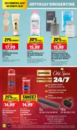 Gazetka promocyjna Lidl - GAZETKA - Gazetka - ważna od 26.07 do 26.07.2025 - strona 52 - produkty: Woda perfumowana, Podkład do twarzy, Eveline, Bell, Old Spice, Dezodorant, Płyn micelarny, Perfum, Sati, Garnier, Woda, Podkład