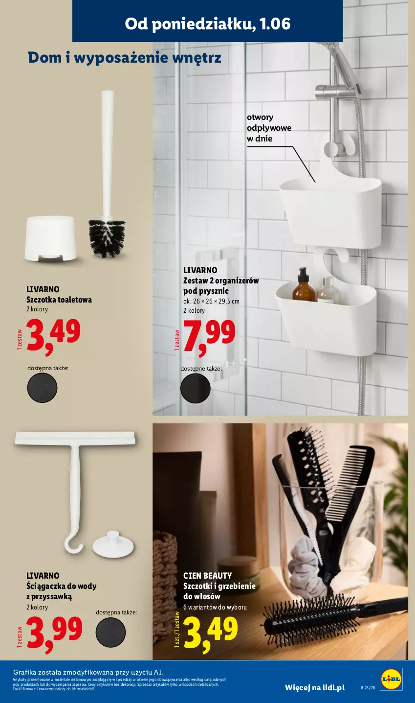 Gazetka promocyjna Lidl - Katalog ważny od 1.06 - ważna 01.06 do 06.06.2026 - strona 21 - produkty: Gra, Grafika, Ivar, Organizer, Szczotka