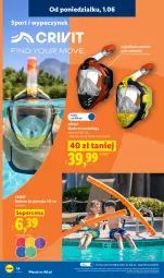 Gazetka promocyjna Lidl - Katalog ważny od 1.06 - Gazetka - ważna od 06.06 do 06.06.2026 - strona 16 - produkty: Makaron, Por, Sport, Maska