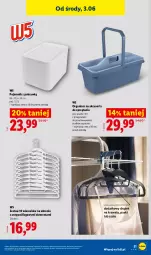 Gazetka promocyjna Lidl - Katalog ważny od 1.06 - Gazetka - ważna od 06.06 do 06.06.2026 - strona 35 - produkty: Ubrania, Wieszak, Szal, Organizer, Pojemnik z pokrywką, Pojemnik