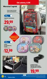 Gazetka promocyjna Lidl - Katalog ważny od 1.06 - Gazetka - ważna od 06.06 do 06.06.2026 - strona 50 - produkty: Organizer, Tera, Podkładka, Siedzisko, Fotel, Ogród, Podkład